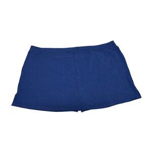 Athletic Works Dri More Womens Blue Skort Skirt Size 4X Stretch Shorts New